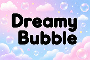 Dreamy Bubble, a Slab Serif Font by Wow Magic (Thumbnail 2 of 4)
