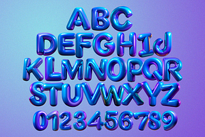 Inflatable Alphabet