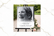 3 Panel Funeral Collage Canva FR006, a Poster Template by TyphoonStudio (Thumbnail 3 of 9)