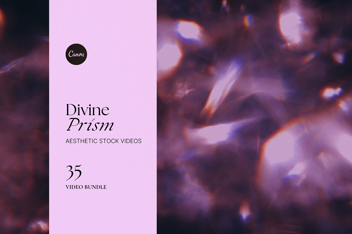Divine Prism Video Bundle, a Social Media Template by The Flossy Finch (Photo 1 of 21)