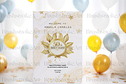 Happy Birthday Clipart, Birthday PNG, a Decorative Illustration by BrushstrokeArtGB (Thumbnail 8 of 9)