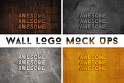 3D Wall logo mockup, a Product Mockup by nikstudio (Thumbnail 1 of 5)