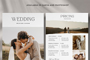 Wedding Price Guide PG018, a Flyer Template by Bellenity Design (Thumbnail 1 of 3)
