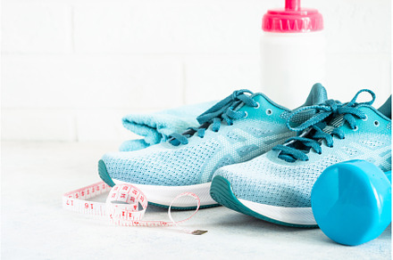 Fitness equipment on white, a Sports & Recreation Photo by Nadia-nb