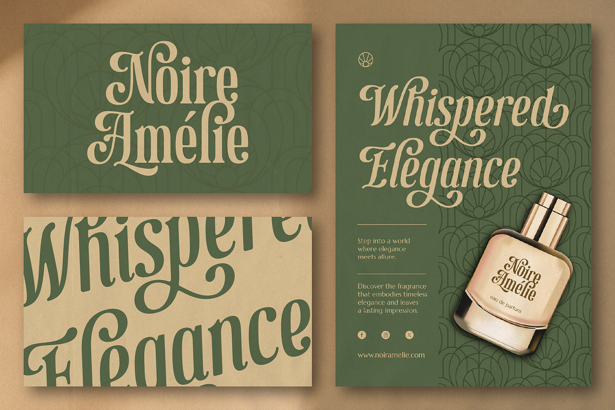 Majestic Letters, a Serif Font by Abbasy Studio (Photo 9 of 11)