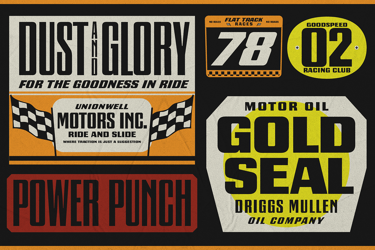 Gearly Variable, a Font by Goodwheel Studio (Photo 6 of 8)