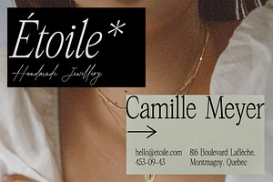 Atelier Femme // Modern Script