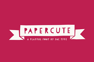 Papercute Font Collection