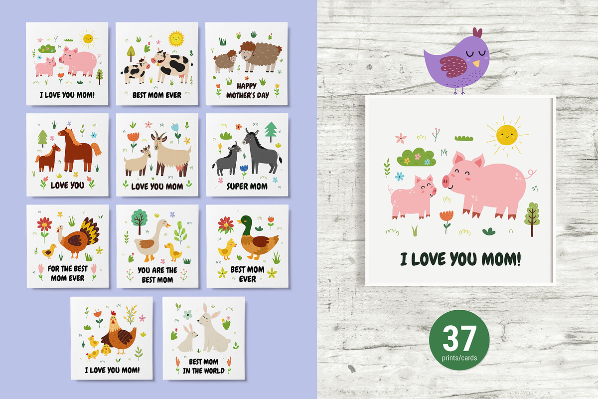 Big Farm Collection: 697 in 1, an Animal Illustration by Gulnara Sabirova (Photo 25 of 30)