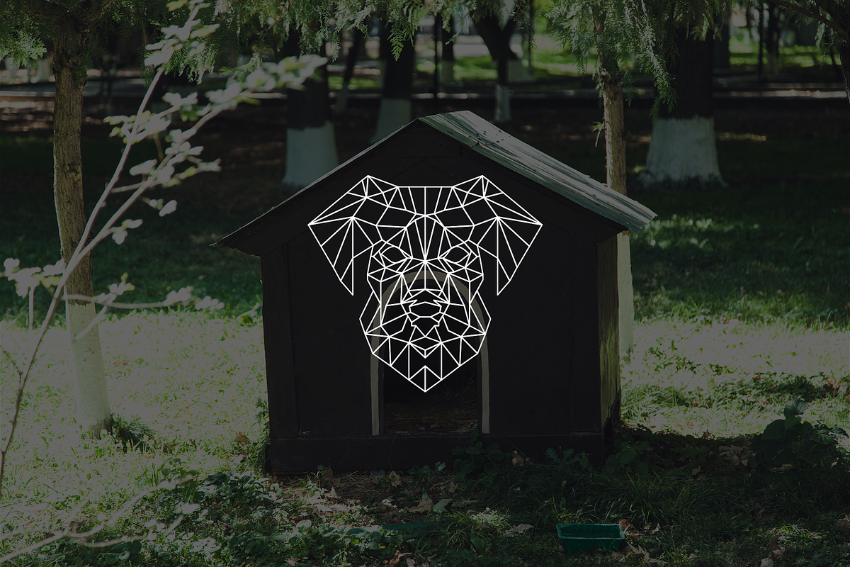 Geometric Luxury Dog Logo, a Branding & Logo Template by Luxury Logos (Photo 2 of 4)