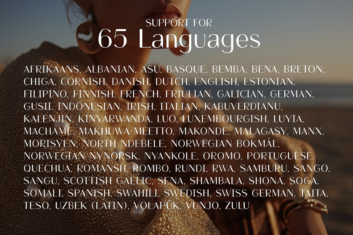 Bellarose - Modern Luxury Typeface, a Sans Serif Font by HipFonts (Photo 8 of 11)