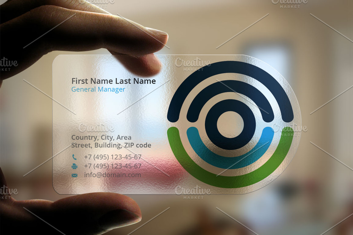 optimal business card, a Business Card Template by Indigo Graphic Shop (Photo 2 of 4)