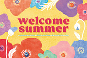 Welcome Summer, a Decorative Illustration by Sara Zanello (Thumbnail 1 of 15)