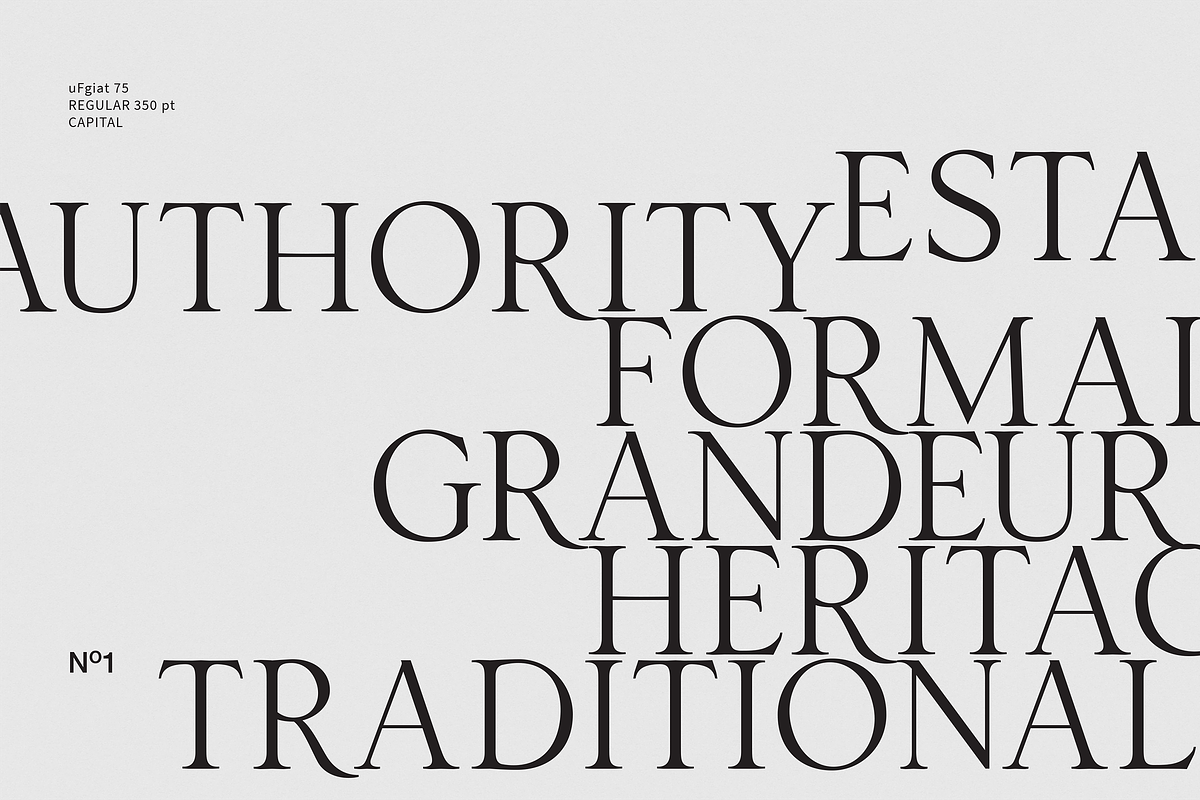 uFgiat75 Serif, a Serif Font by silukEight (Photo 2 of 9)