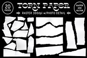 20 Torn Ripped Paper, a Graphic by Josty (Thumbnail 2 of 7)