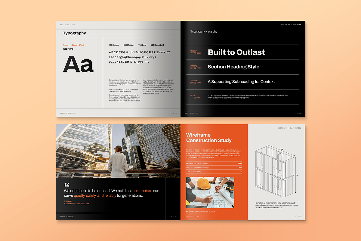 Brand Guidelines Template, a Brochure Template by BrandPacks (Photo 5 of 7)