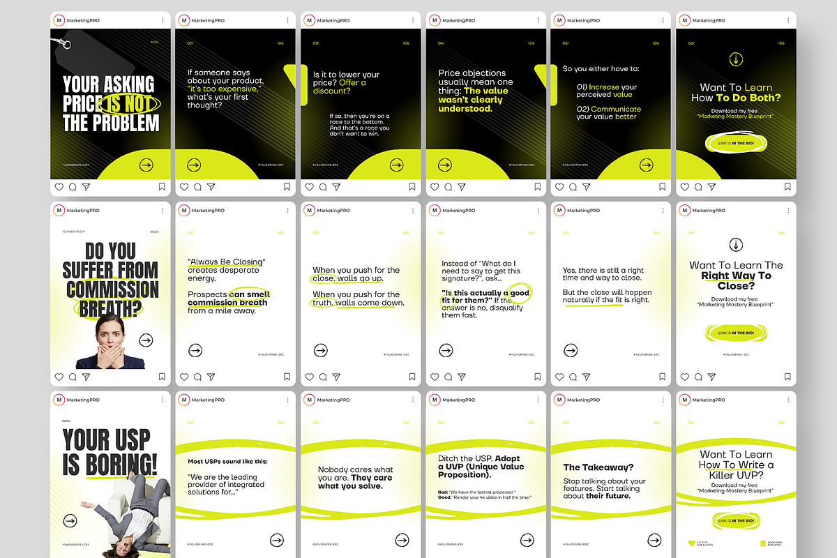 Instagram Sales Expert Posts (CANVA), a Social Media Template by AndrewPixel (Photo 2 of 12)