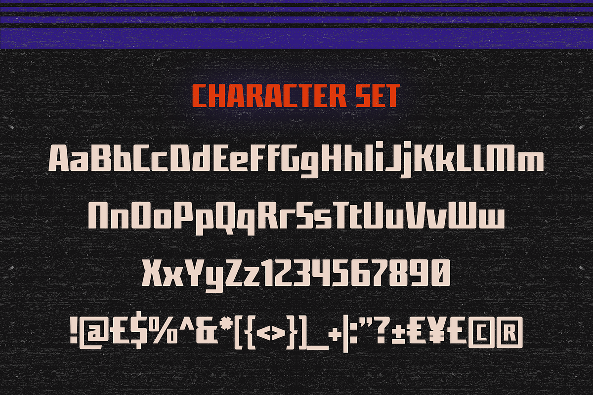 Revob – Modern Sporty Font, a Sans Serif Font by Drizy (Photo 3 of 9)