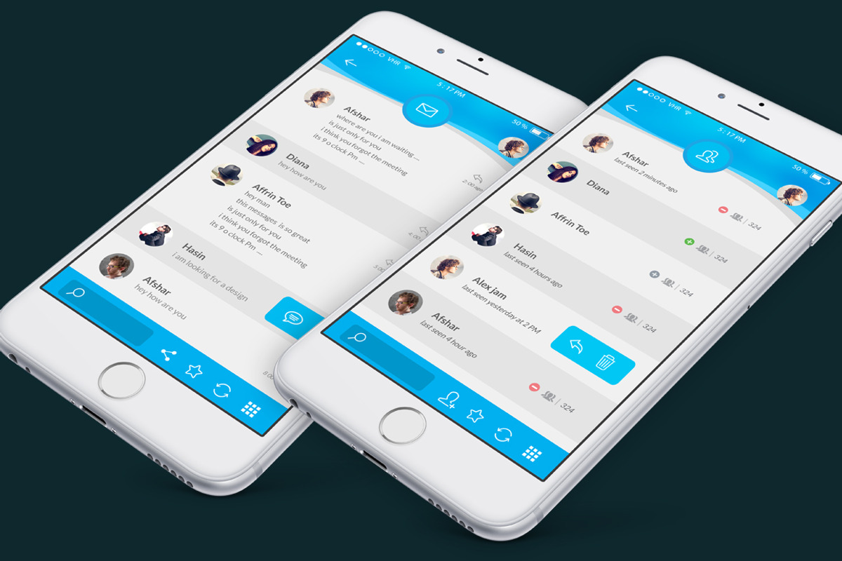 Mobile Creative Shop UI kit, an UI Kit Template by Alireza Farzad (Photo 6 of 7)