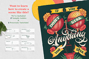 Procreate Print Toolkit 2, a Brush Add-On by Debi Sementelli (Thumbnail 6 of 17)