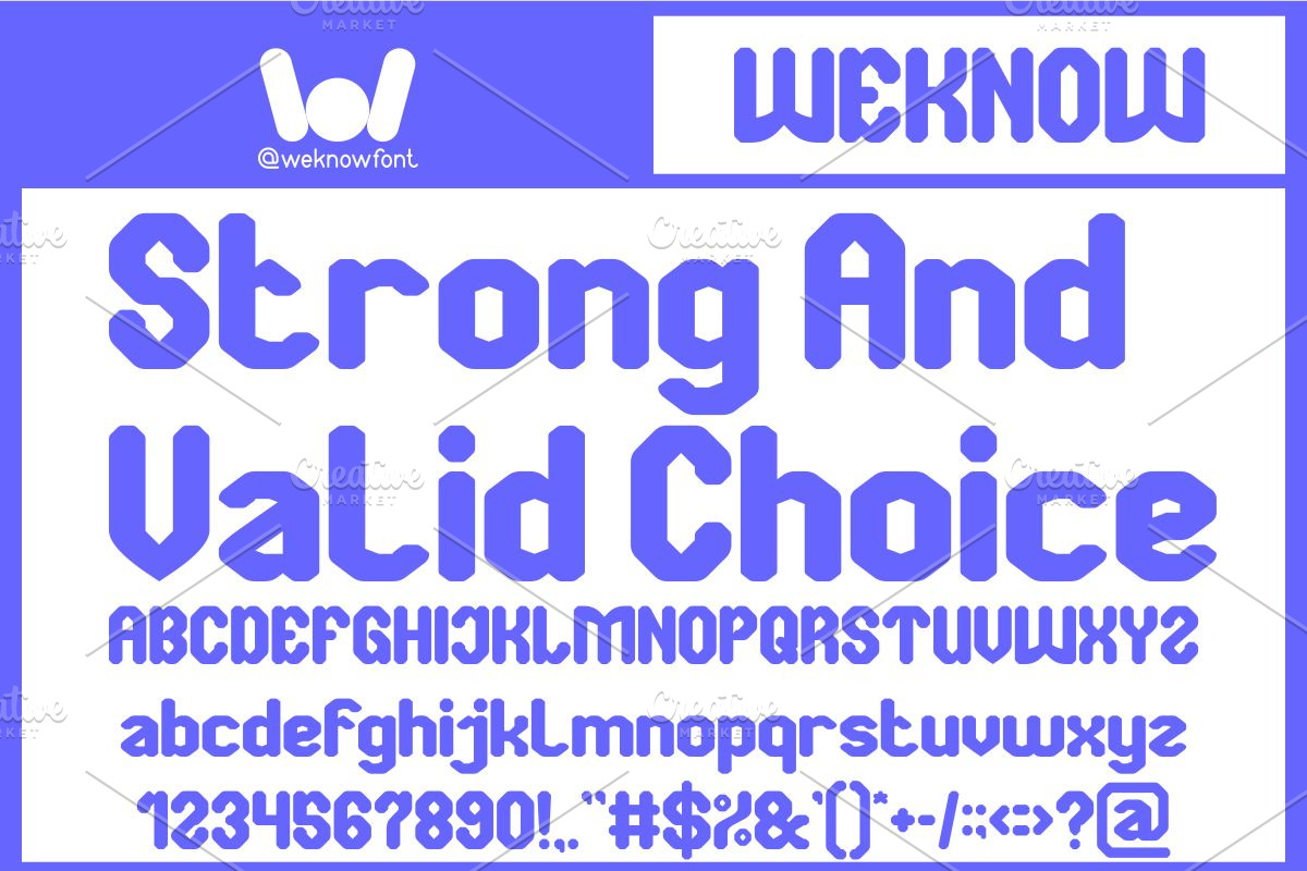 Unite Prime font, a Font by weknow (Photo 2 of 8)