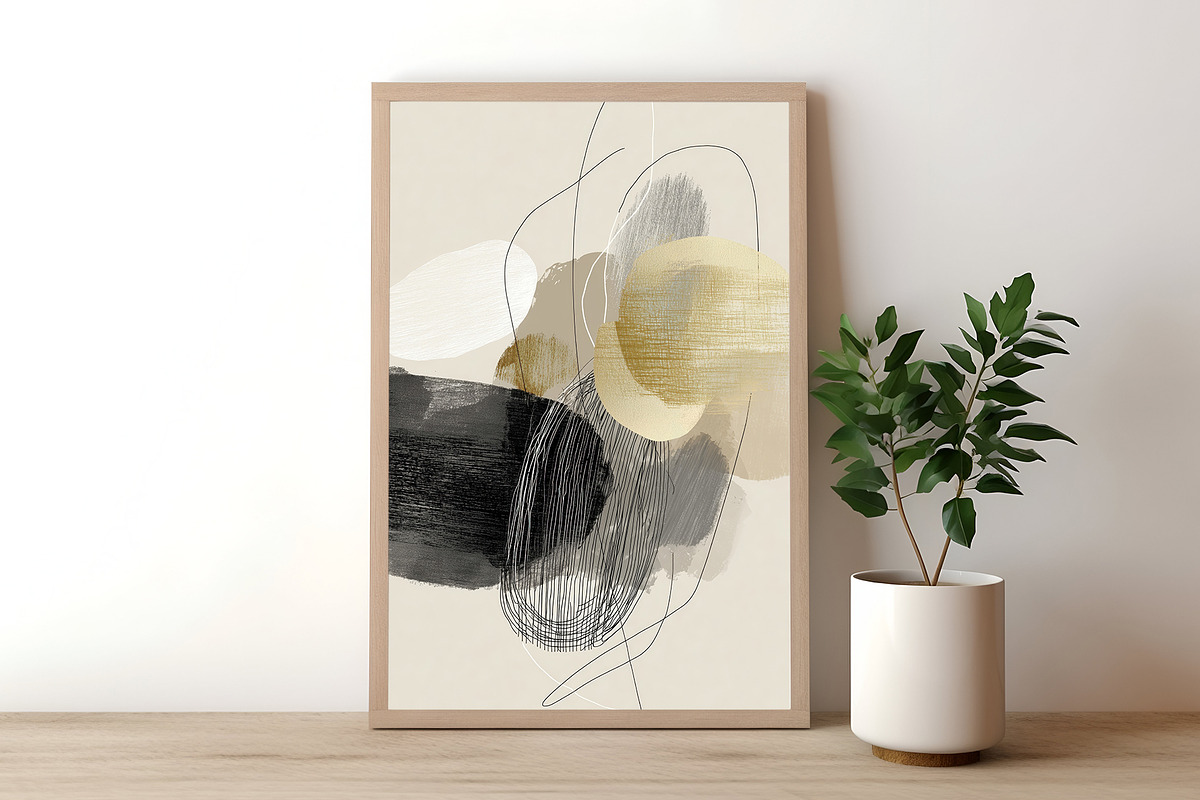 Modern Abstract Art Collection, a Decorative Illustration by Housui Patterns (Photo 7 of 12)