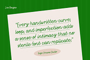 Les Rouges – Casual Script Font, a Font by Huge Dream Studio (Thumbnail 5 of 10)