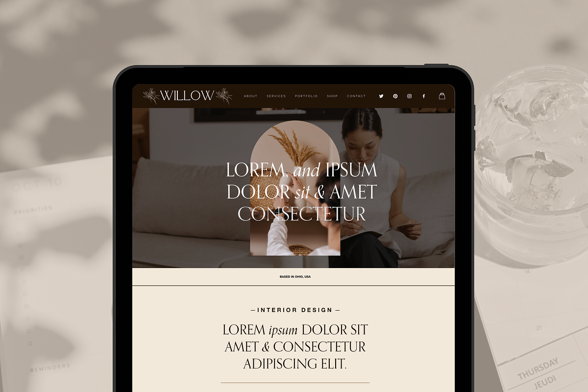 Squarespace 7.1 Website Template, a Squarespace Template by The Lone Crowd (Photo 2 of 7)