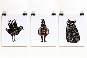 Cute animals BUNDLE, an Animal Illustration by Mii Lab (Thumbnail 2 of 20)