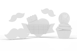 Father's Day Party Mockup