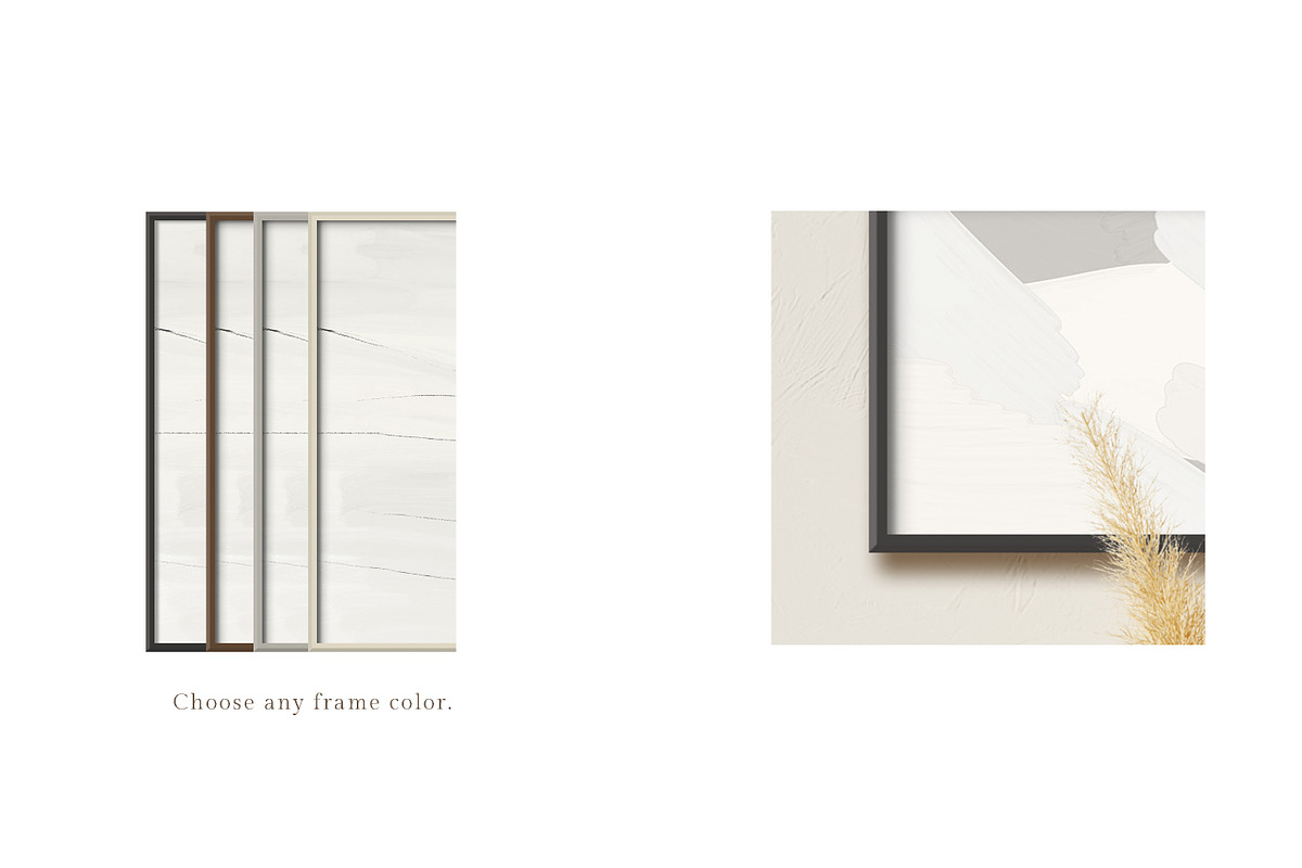The Artisan Frame Mockup Kit, a Print Template by LINII (Photo 6 of 8)