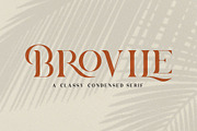 Brovile. A Classy Serif, a Serif Font by HanzelSpace Studio (Thumbnail 12 of 12)