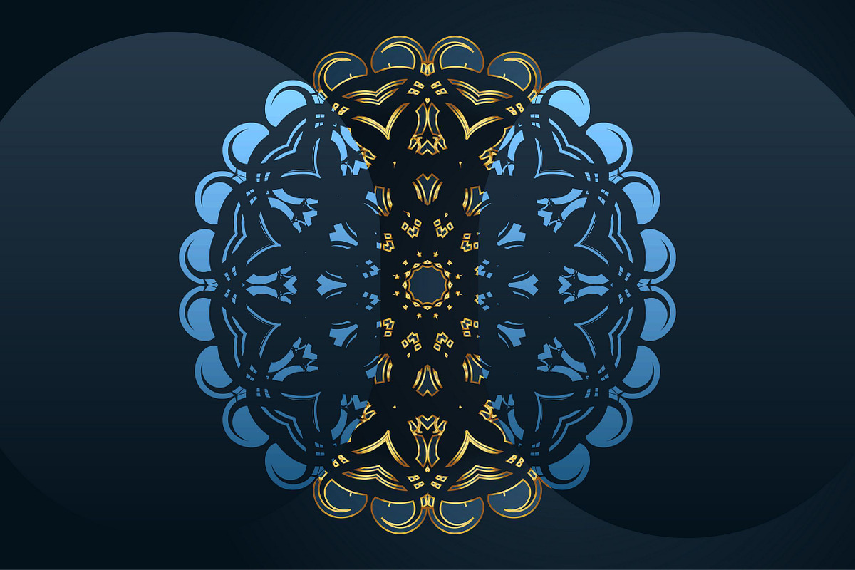 Mandala Circular Pattern Vector Pack, a Background Graphic by NJ Himel (Photo 94 of 95)
