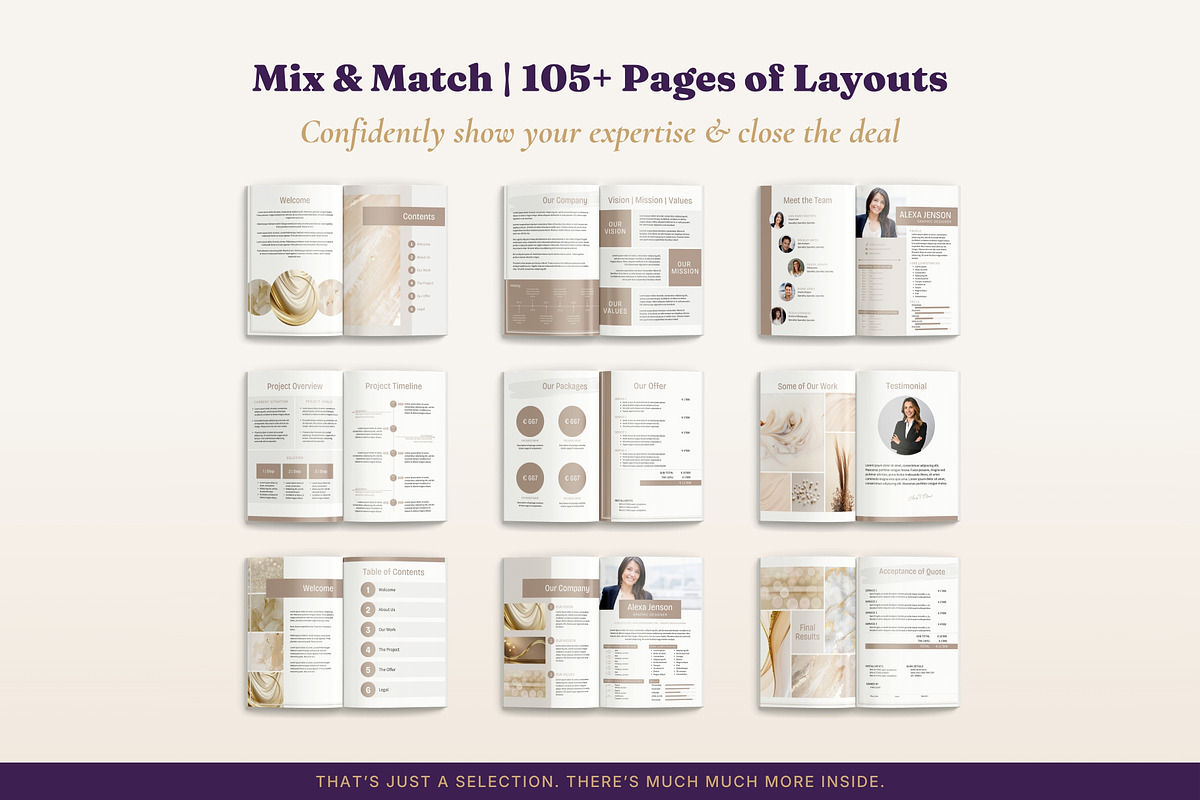 Business Proposal Bundle 3 Packs, a Brochure Template by B2 Studio (Photo 9 of 18)