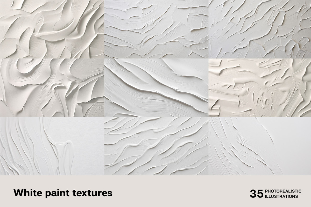 White paint textures - 35 images, a Texture Graphic by Handmadefont (Photo 4 of 10)