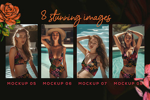 Resortwear Mockup Bundle - Volume 02