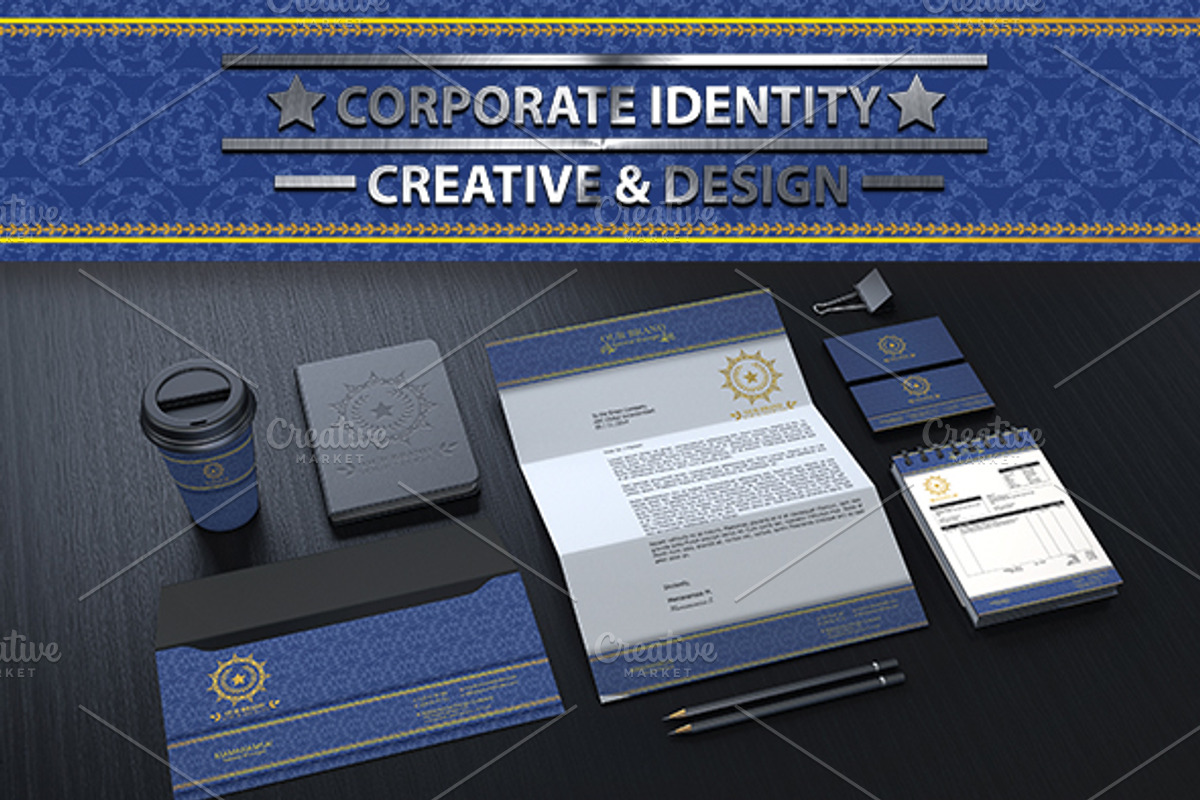 Corporate Identity, a Stationery Template by The Craftsman