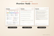 Bible Study Guide - All 66 Books, a Stationery Template by CropUp Creative (Thumbnail 2 of 10)