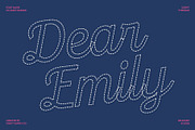 CS Casey Dashed, a Script Font by Craft Supply Co. (Thumbnail 2 of 8)
