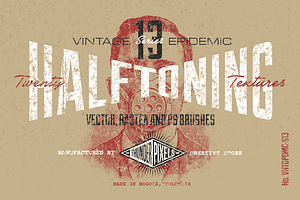 20 Halftoning Textures - VES13