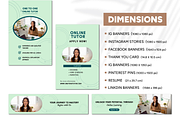 Online Tutoring Canva Templates, a Social Media Template by Branding by Kellsey (Thumbnail 5 of 6)
