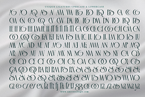 UT Sagora Glamour - A Luxury Font