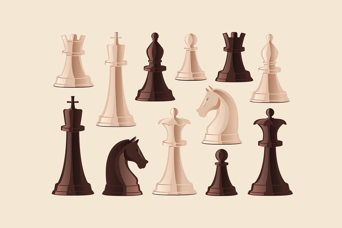 Chessboard with chess pieces, an Education Illustration by Good Studio (Photo 4 of 4)
