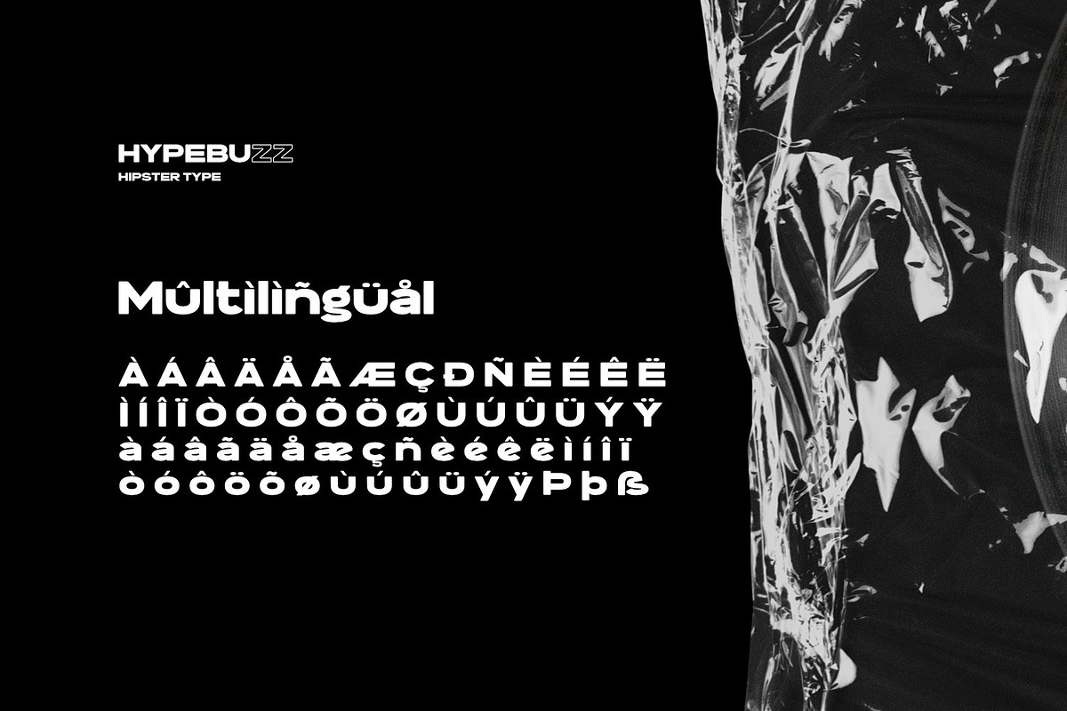 Hypebuzz - Hipster Type, a Sans Serif Font by ikiiko (Photo 6 of 6)