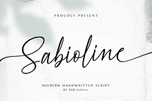 Sabioline - Modern Calligraphy