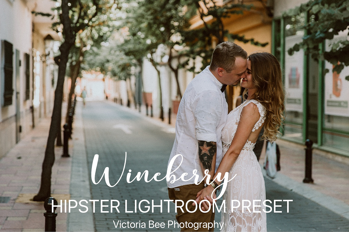 Desktop Lightroom Presets WINEBERRY preview 5