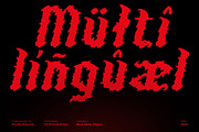CS Tornado Drawn, a Blackletter Font by Craft Supply Co. (Thumbnail 6 of 8)