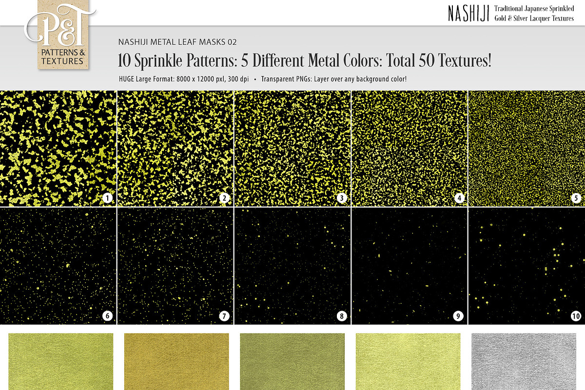 Nashiji, a Texture Graphic by Patterns & Textures (Photo 8 of 16)