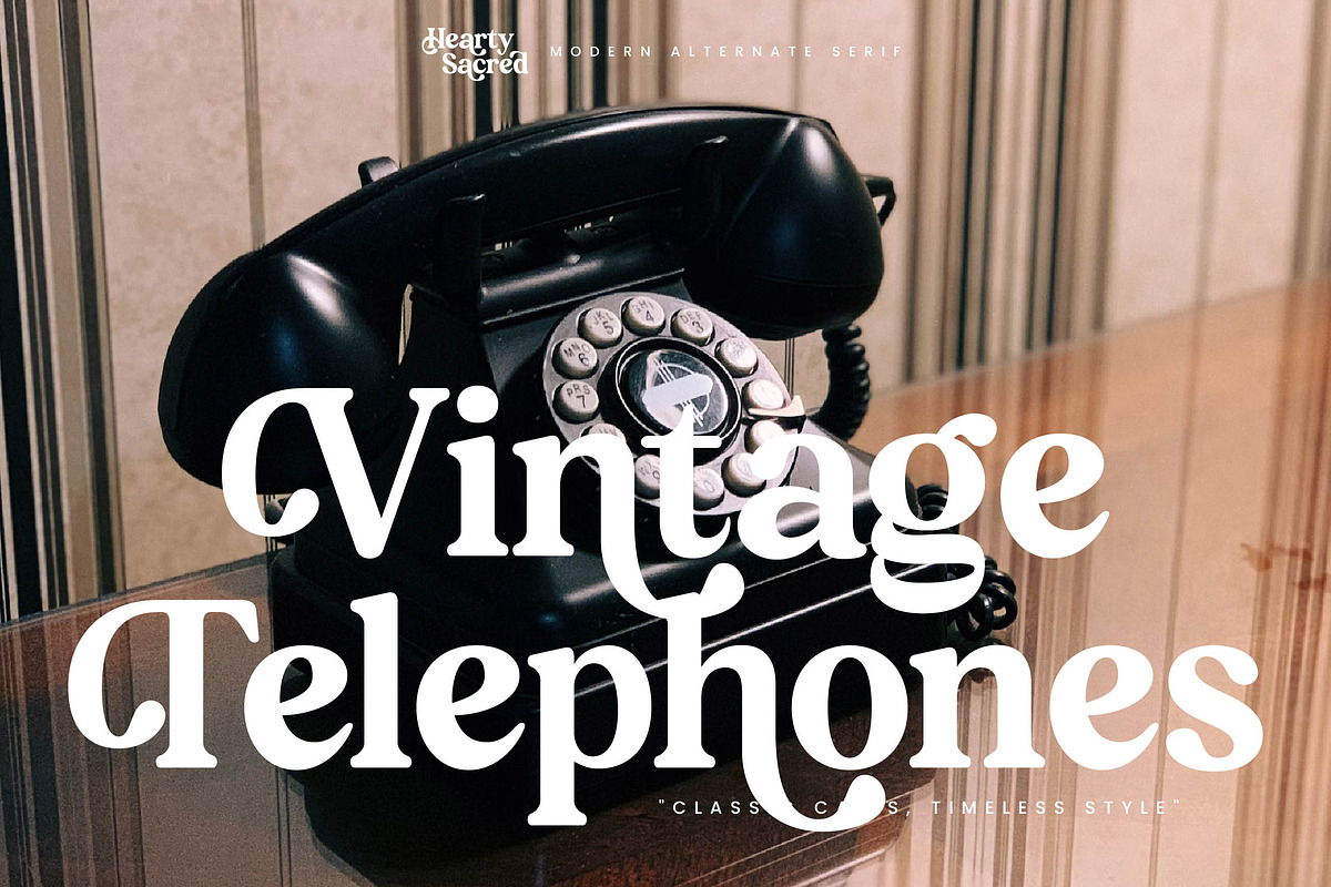 Hearty Sacred Modern Serif Font, a Serif Font by timelesstype.co (Photo 8 of 20)