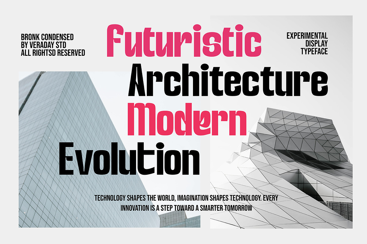 Bronk Condensed, a Sans Serif Font by executypeStudio (Photo 4 of 10)
